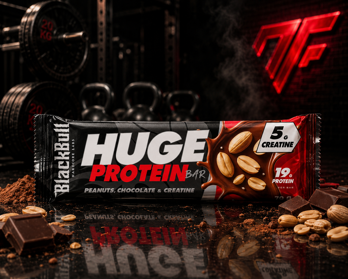 Black Bull HUGE Protein Bar