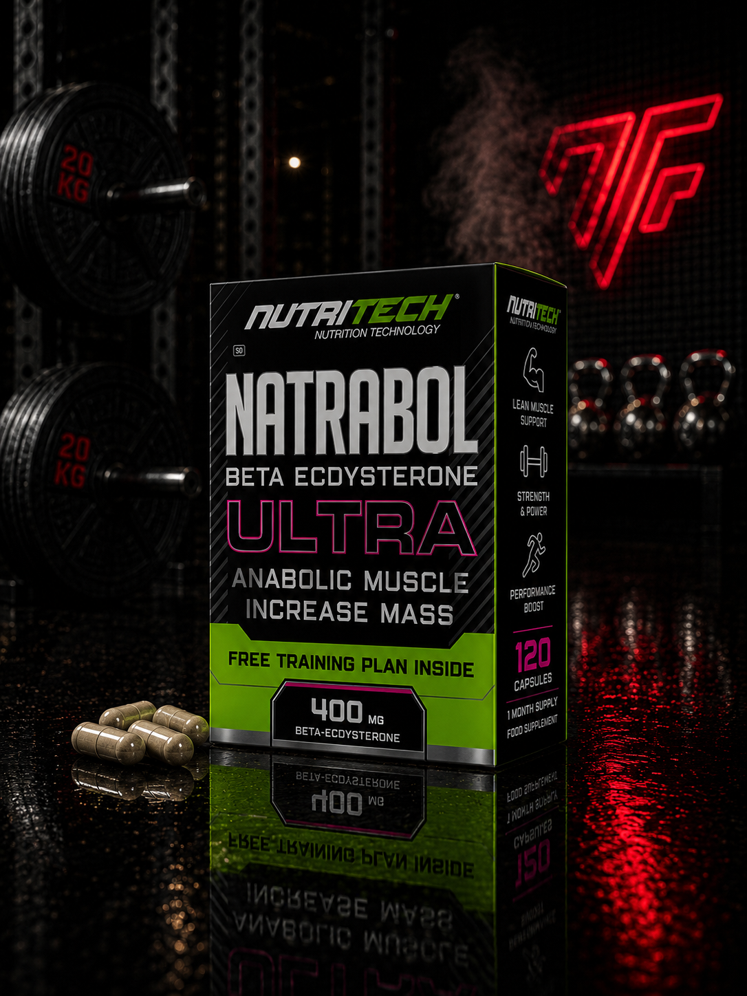 Nutritech Natrabol 120 Caps