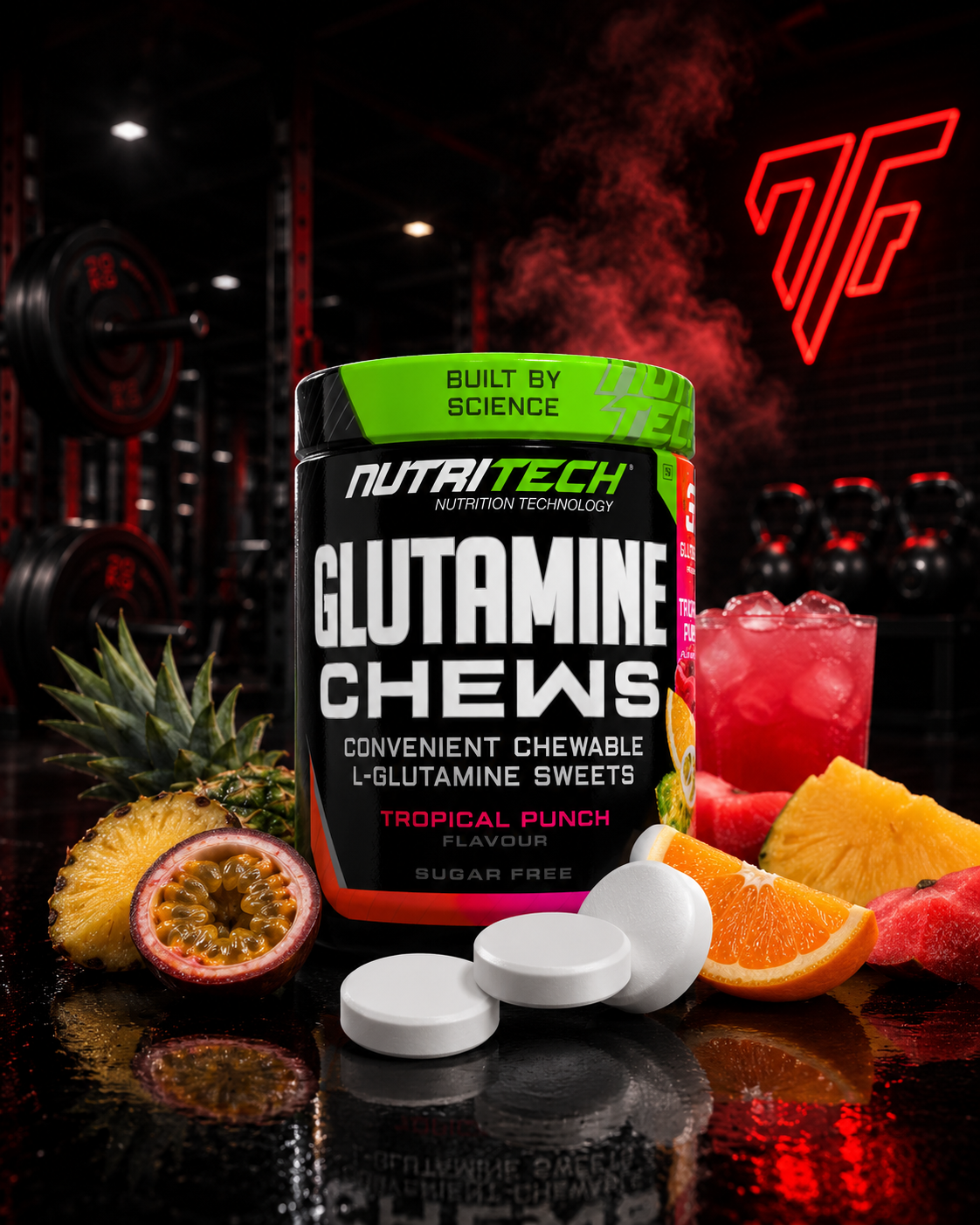 Nutritech Glutamine Chews 400g (90 Chews)