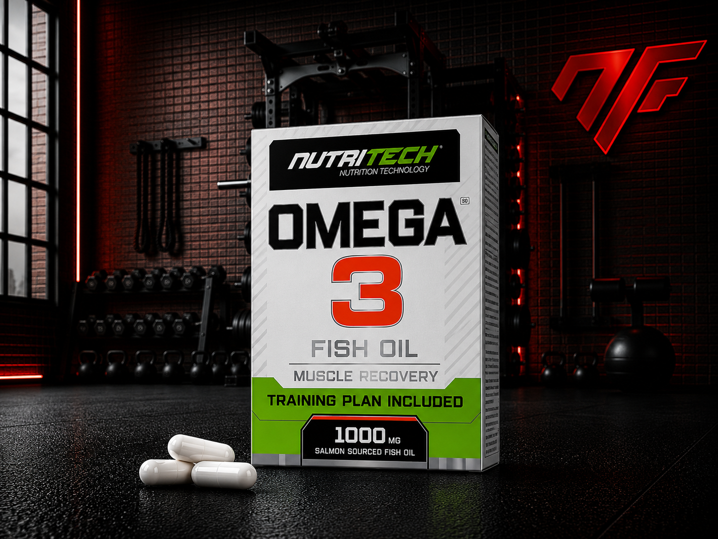Nutritech OMEGA 3 (90 Capsules)