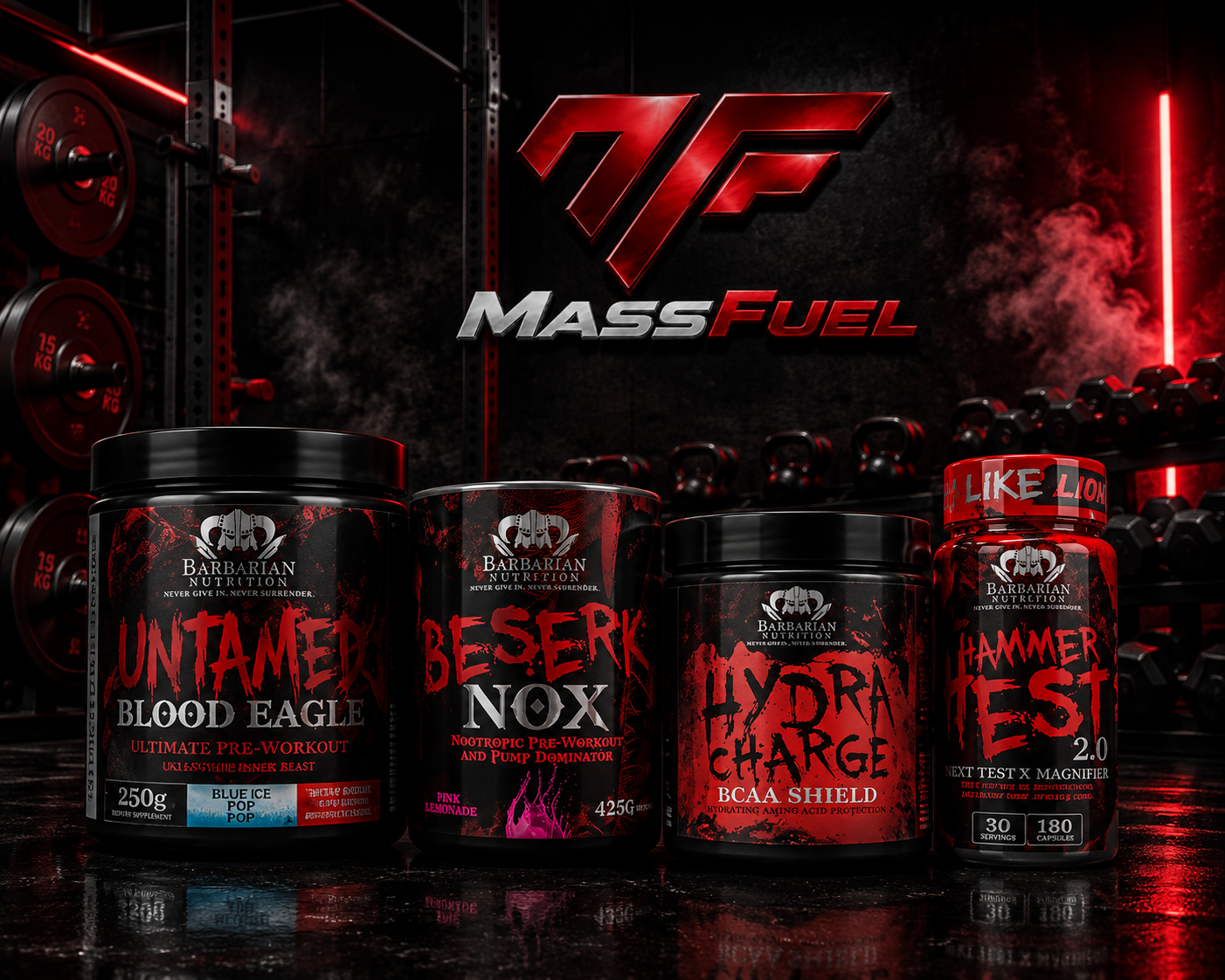 MassFuel Barbarian Untamed Stack