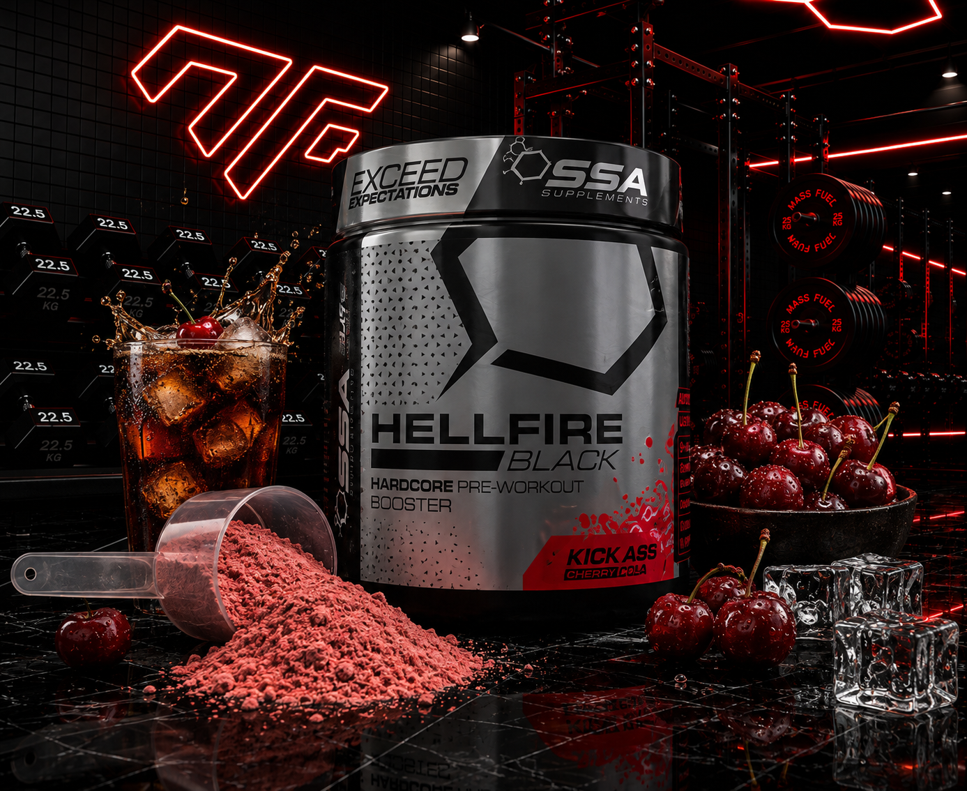 SSA Hellfire Black