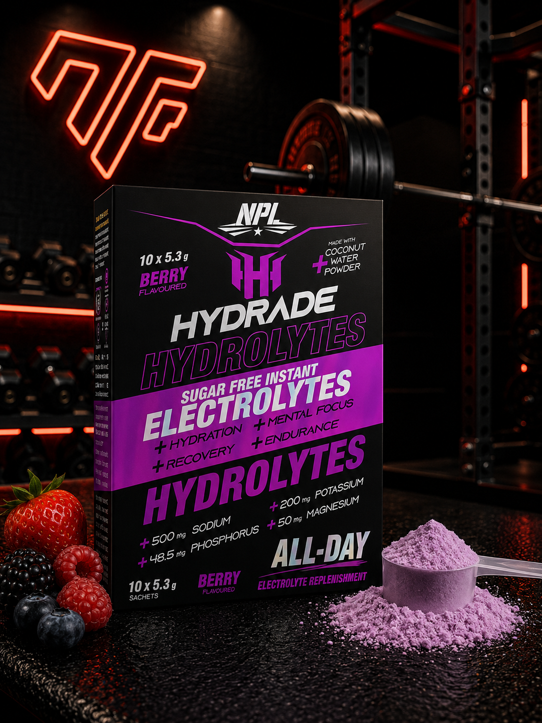 NPL Hydrade Hydralytes (Sugar Free)