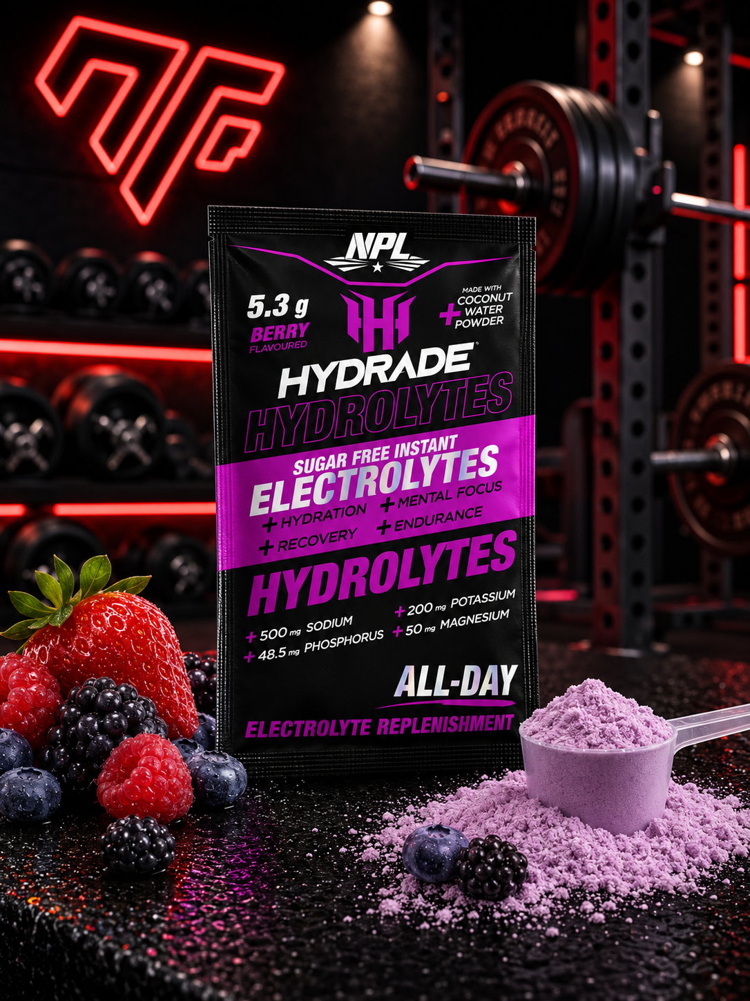 NPL Hydrade Hydralytes (Sugar Free)