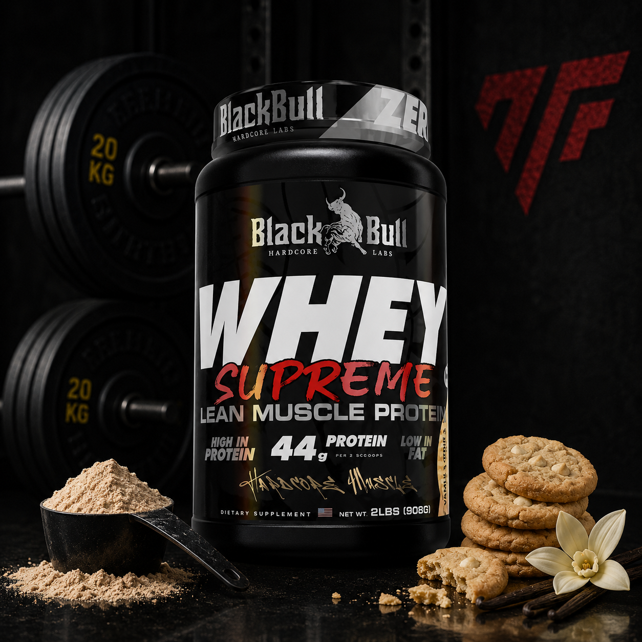 Black Bull Whey Supreme 2lb / 908g