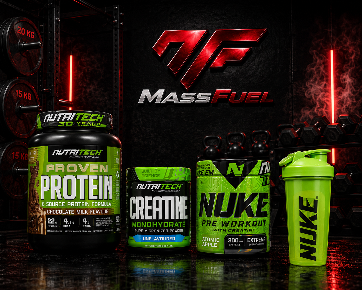 MassFuel Muscle Builder Stack