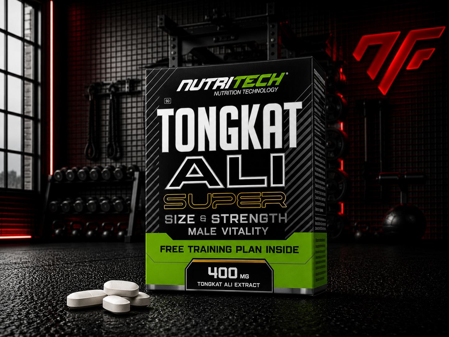 Nutritech TONGKAT ALI (30 Tablets)