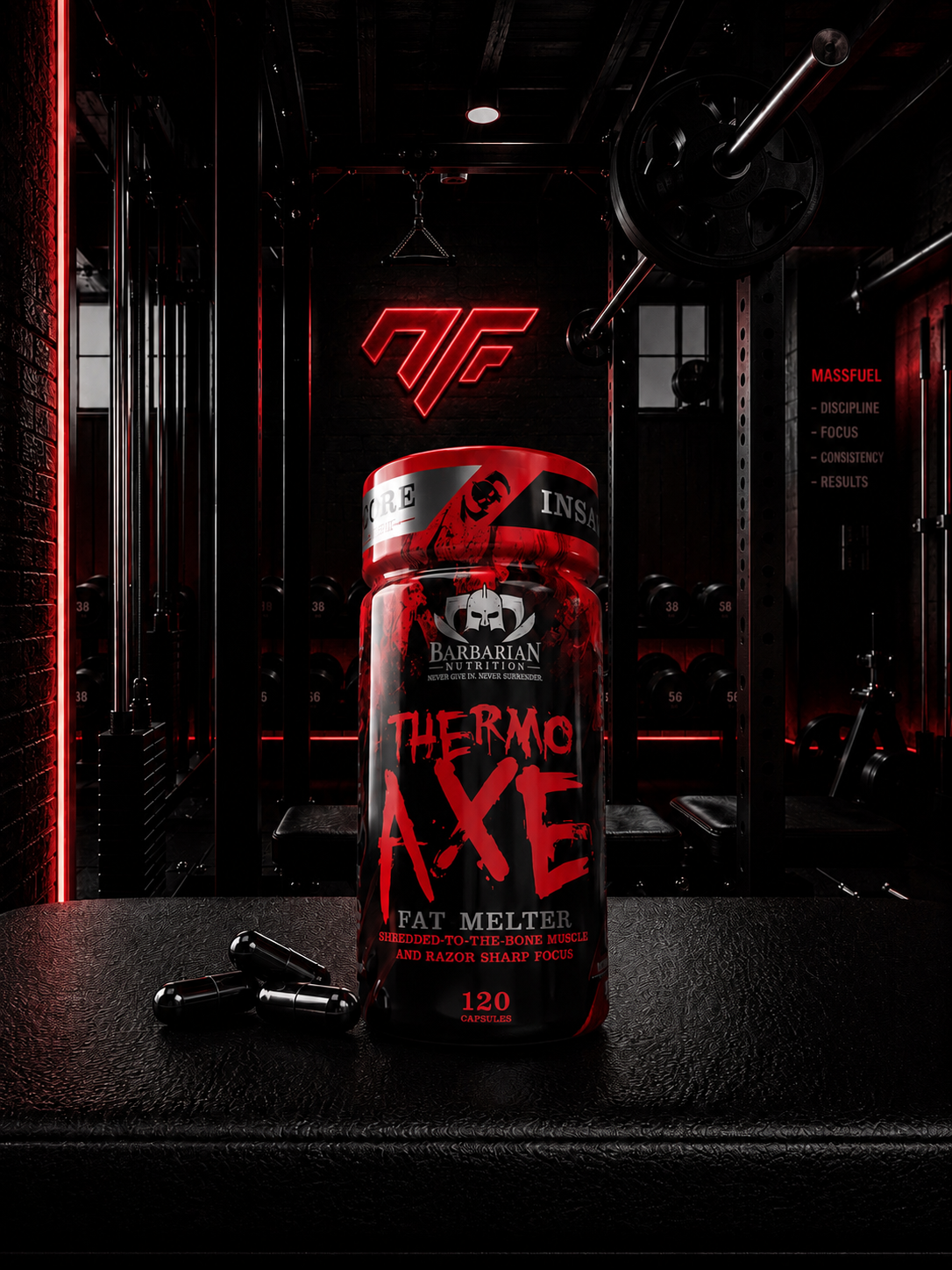 Barbarian THERMO AXE 2.0 (120 Caps)