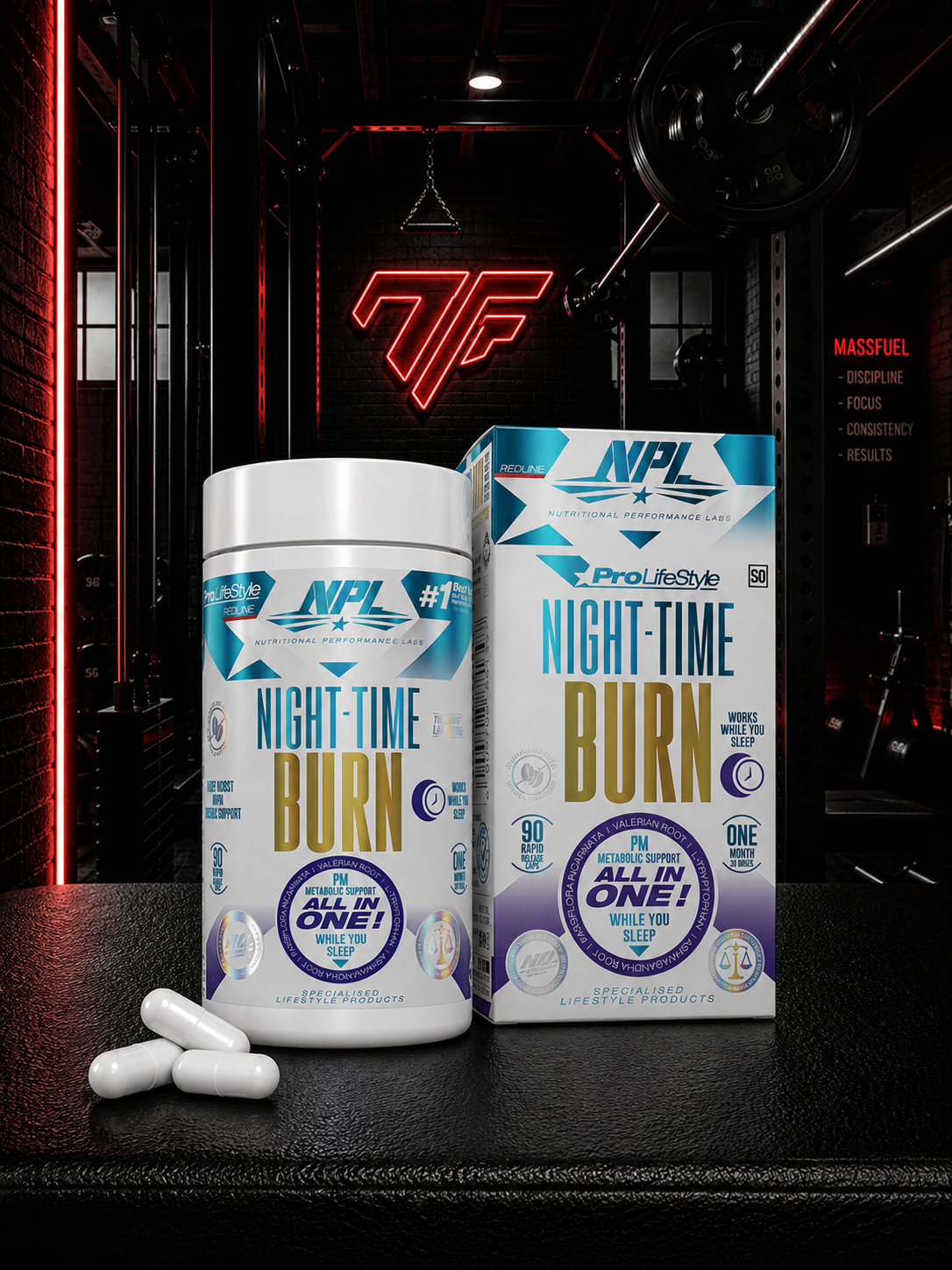 NPL Night Time Burn (90 Caps)