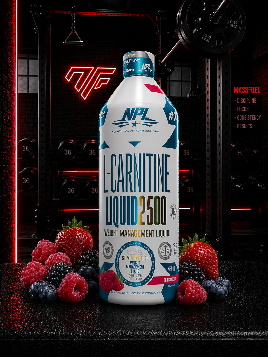 NPL L-Carnitine Liquid 2500 (480ml)