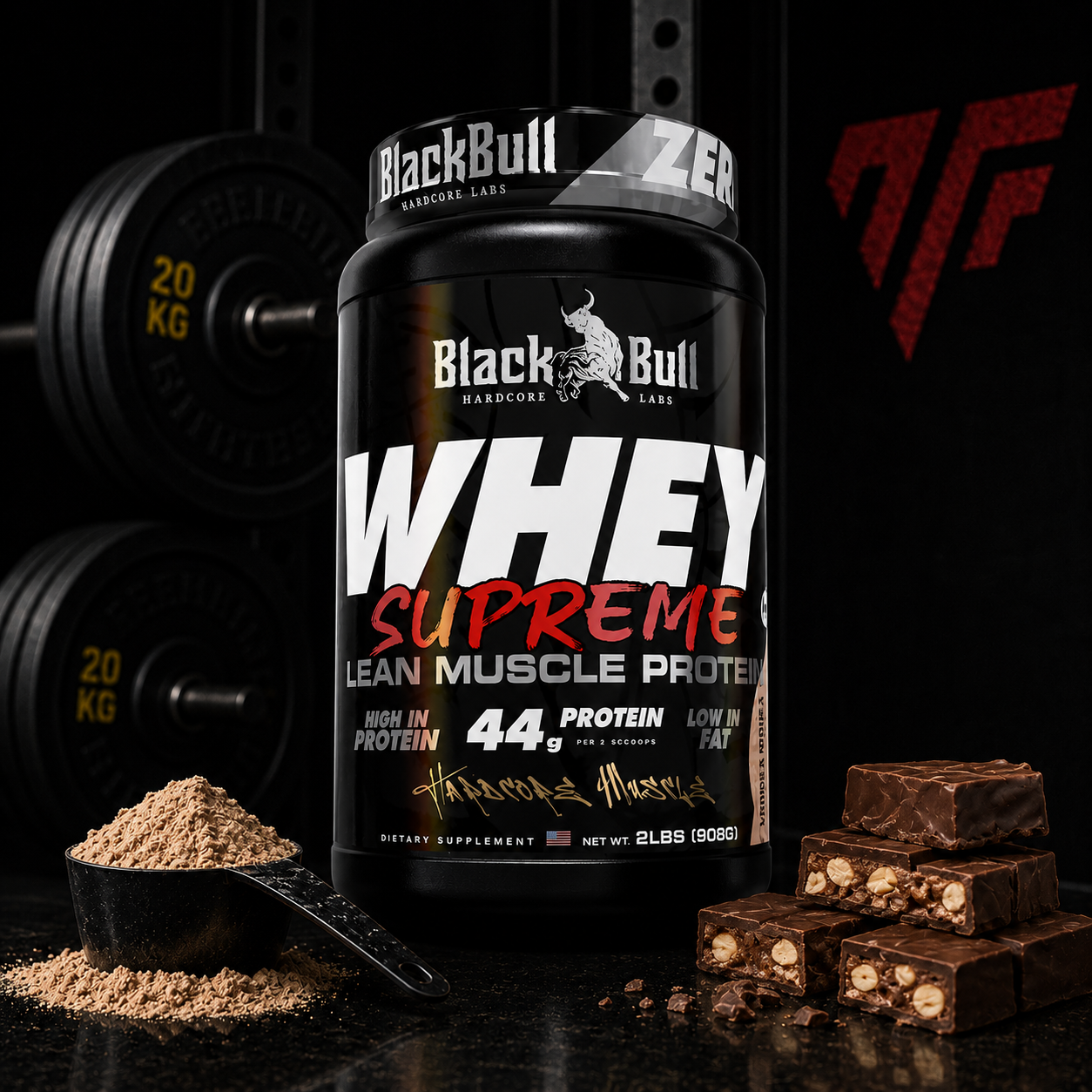Black Bull Whey Supreme 2lb / 908g