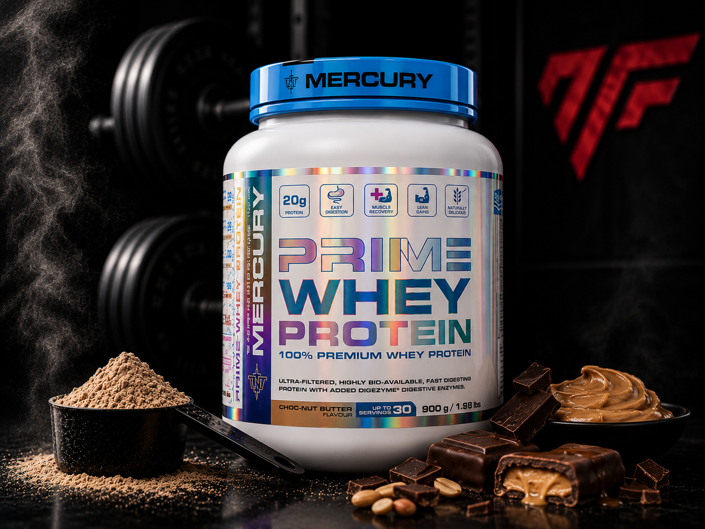 TNT Mercury Prime Whey Concentrate - 900g